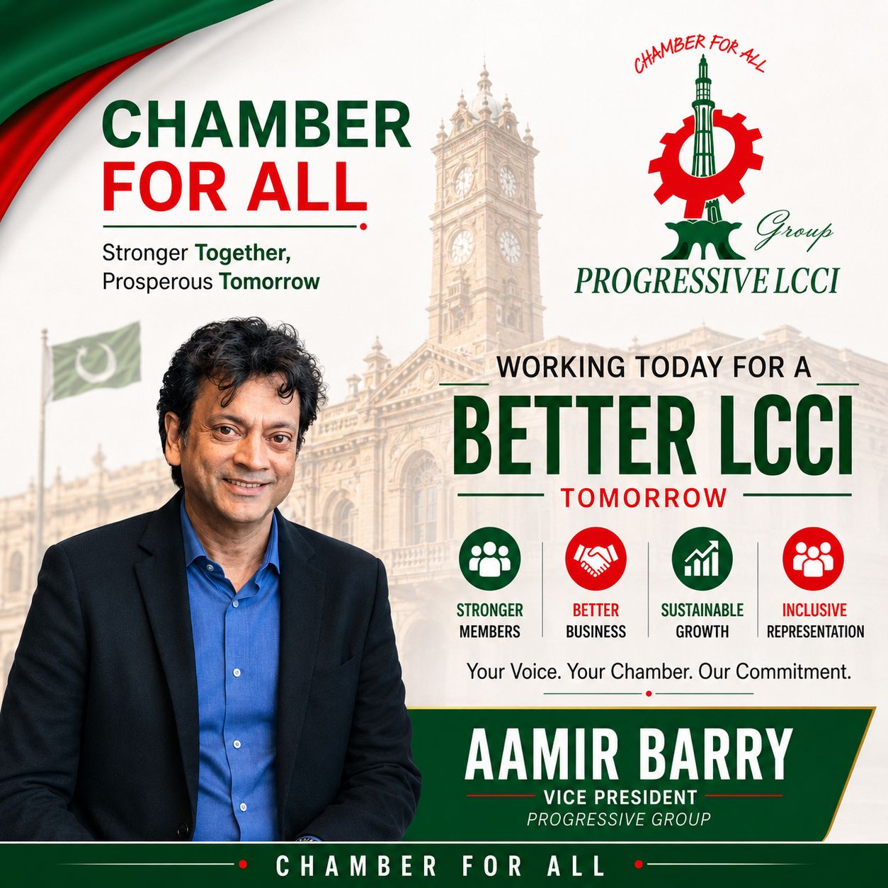 Progressive LCCI Group Poster Chamber for All